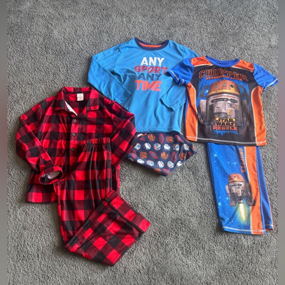 🐸Cat & Jack And Star Wars (6/7) Pajama Sets🐸